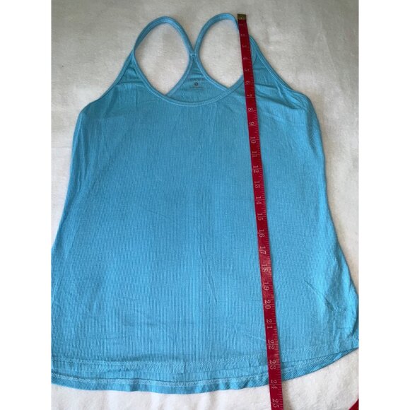 TAVI Power Racerback Tank Surf Blue Size Small - Picture 4 of 6